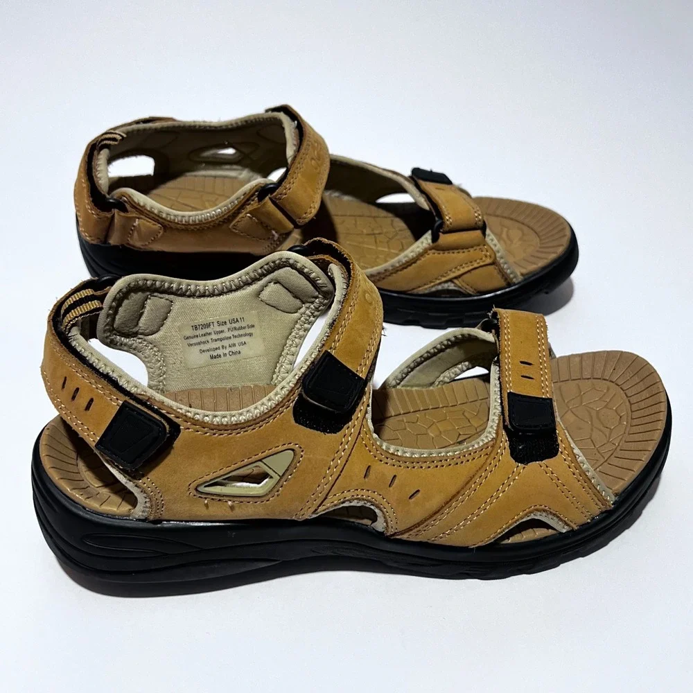 GDefy Sunset Nubuck Sandals VersoShock Arch Support‎ Water Resistant Size 11